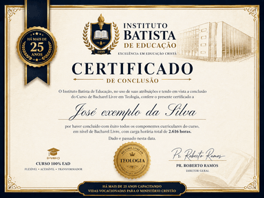 Certificado de referência
