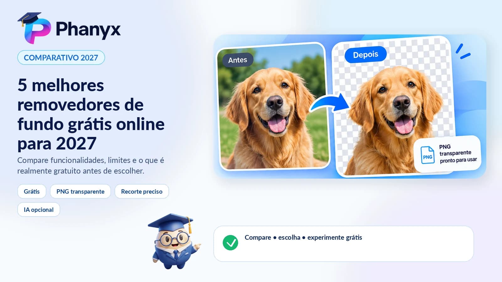 5 melhores removedores de fundo grátis online