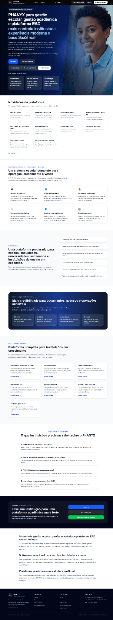 A full web page in one image